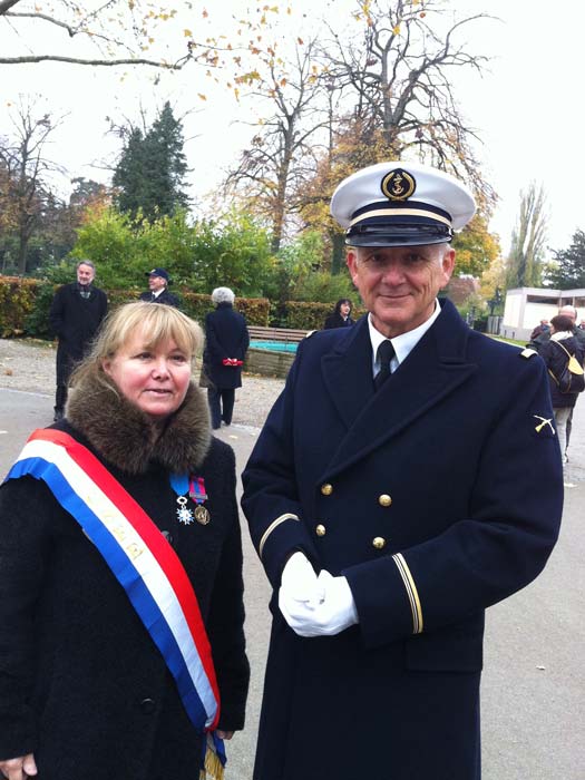 Nov. 2011: Cérémonie mémoire au cimetière de Fribourg