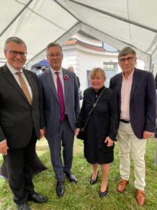 avec MM. Gaël de Maisonneuve, Ludwig Spaenle et Alain de Schlichting-Pauchon